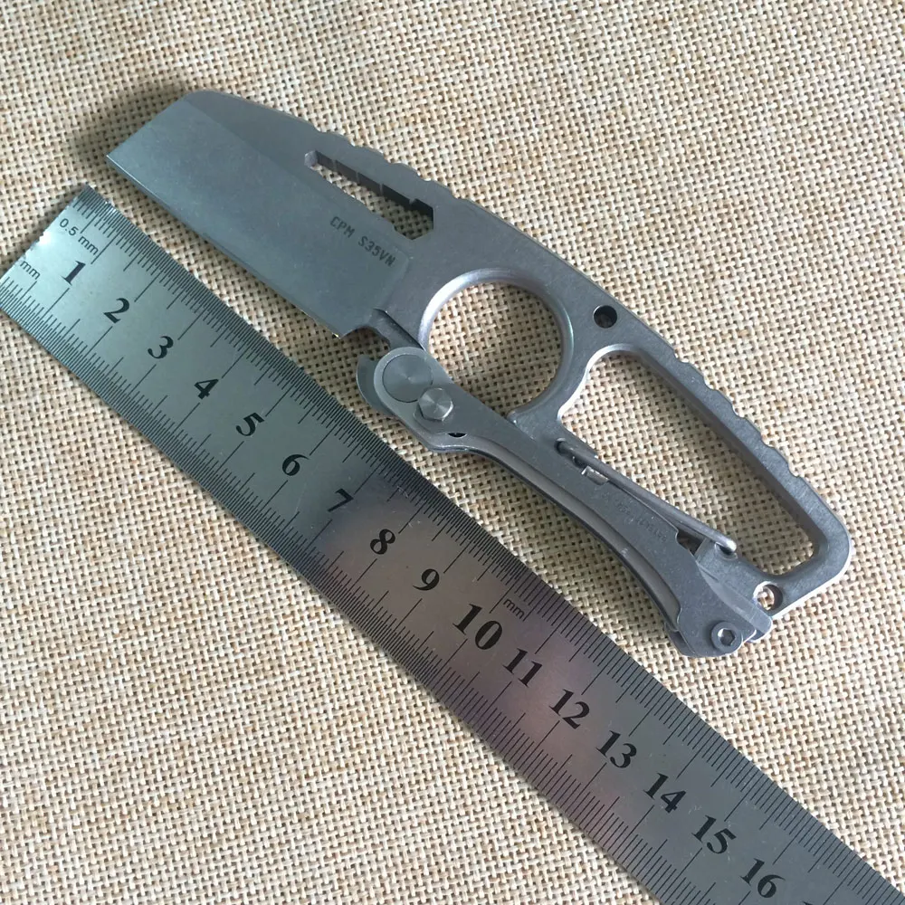 

High Quality 61HRC CPM-S35VN Powder Steel blade S35VN handle pocket folding knife Tactical camping knife outdoor survival Tool