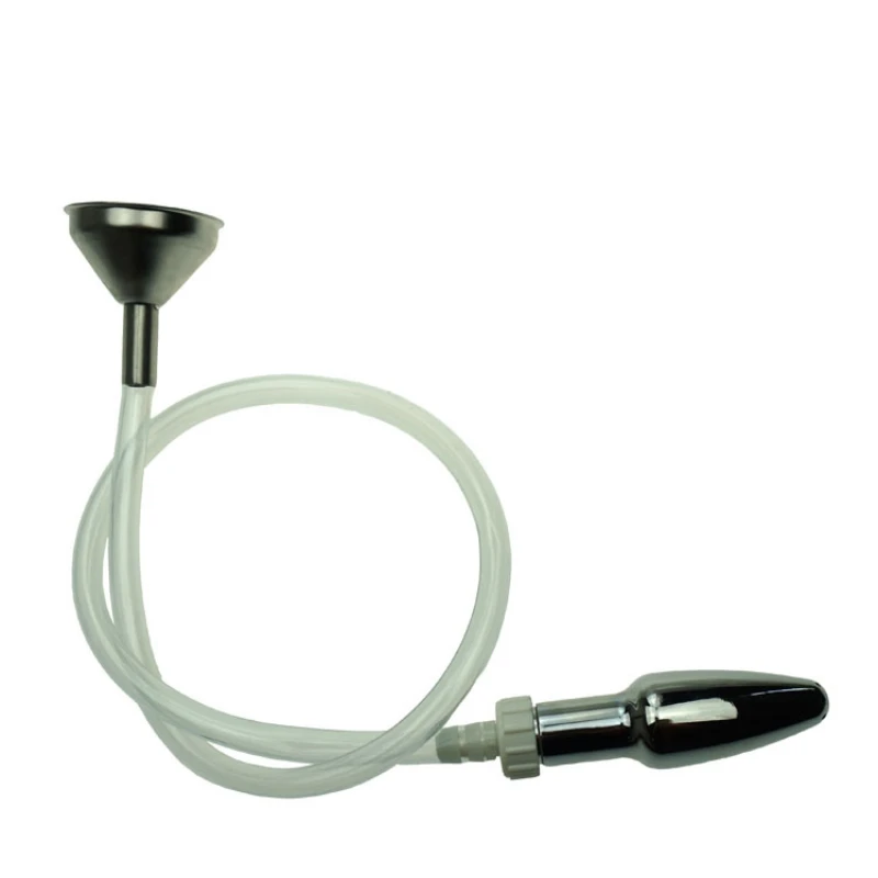 1pc Bidets & Bidet Parts Stainless Steel Ass Funnel With Hollow Anal Butt Plug,Enema Anal Cleaning Kit For Woman Men 1pc Bidets & Bidet Parts Stainless Steel Ass Funnel With Hollow Anal Butt Plug,Enema Anal Cleaning Kit For Woman Men