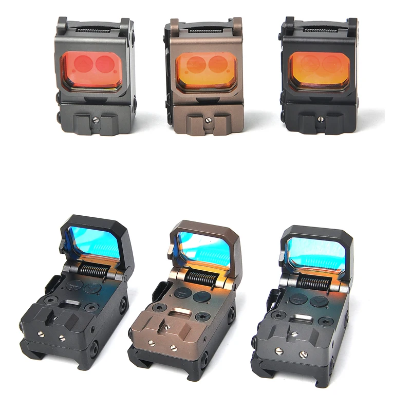 

New Tactical Self-locked Red Dot Relfex Optic Sight wtih Button and 20mm Rail Mount for Shooting and Hunting