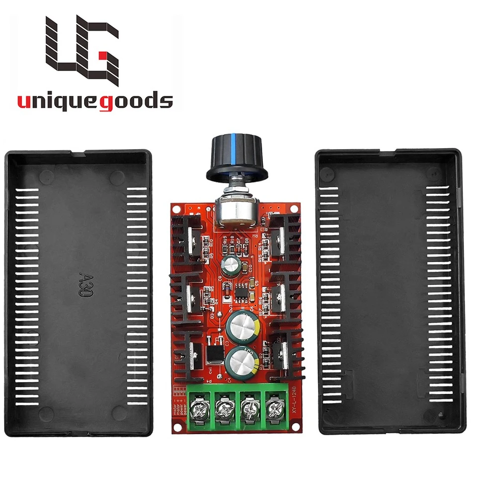 Regolatore Di Velocità Per Motore DC PWM - Controller 10V-50V 2000W 40A Con Potenziometro