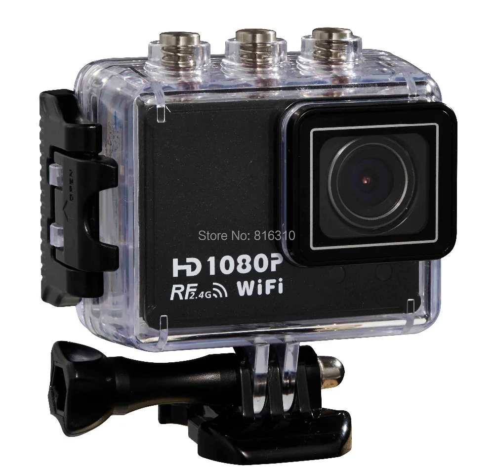 Original AT200 Action Camera Diving 50M Waterproof Camera Wifi Remote