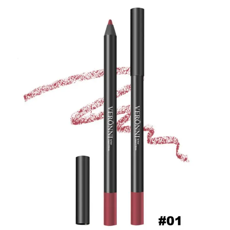 Водонепроницаемый Помада для губ Макияж Long Lasting Matte карандаш для губ 13 Цвет
