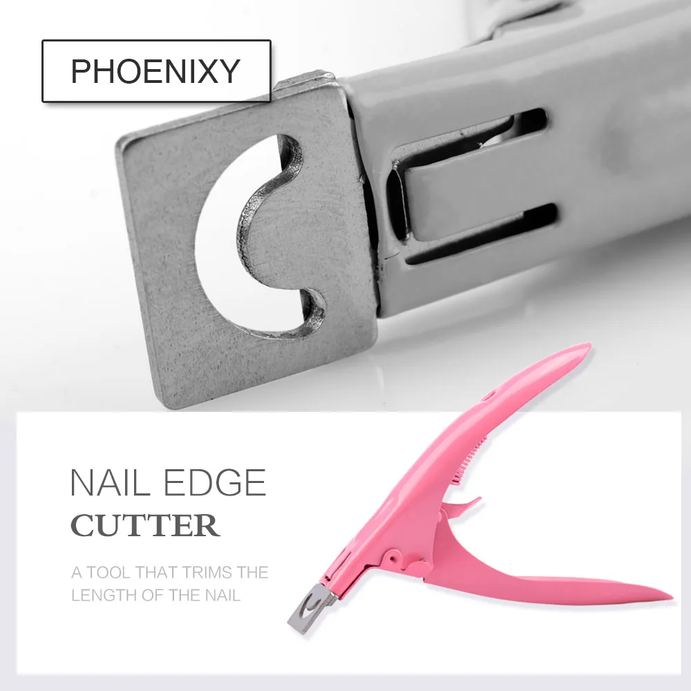 

Nail Art Clipper Cutter Stainless Steel Nail Clipper Acrylic Gel False Nail Tips Edge Clipper Cutter Nail Art Manicure Tools