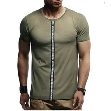 Хлопок, удобная спортивная одежда, спортивные мужские футболки, мужские футболки для фитнеса, бега, круглый вырез, для спортзала, трусы, Тонкий Топ, короткий рукав, гибкие Топы