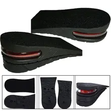 3-4,5 см стелька для увеличения роста Подушка высотный Лифт регулируемый вырез обувь на каблуке вставка выше женщин и мужчин унисекс качество подушечки для ног