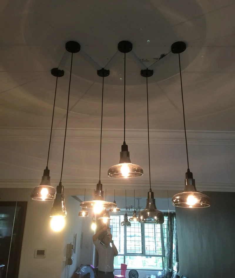 glass pendant light