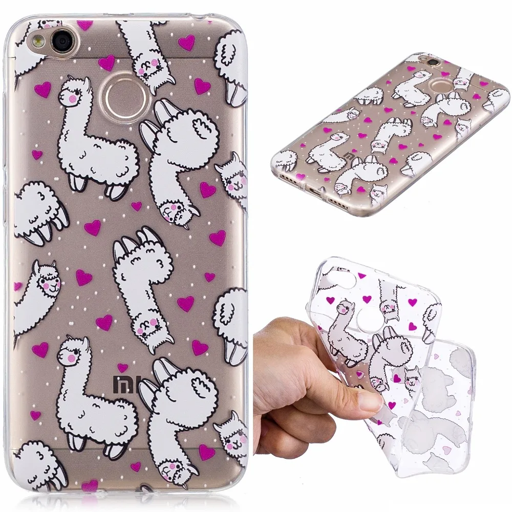 Phone case for xiaomi redmi note 5 soft TPU case for xiaomi redmi 4x 4A 5 5A 5X full cover case for redmi note 4x 5 5a   (26)