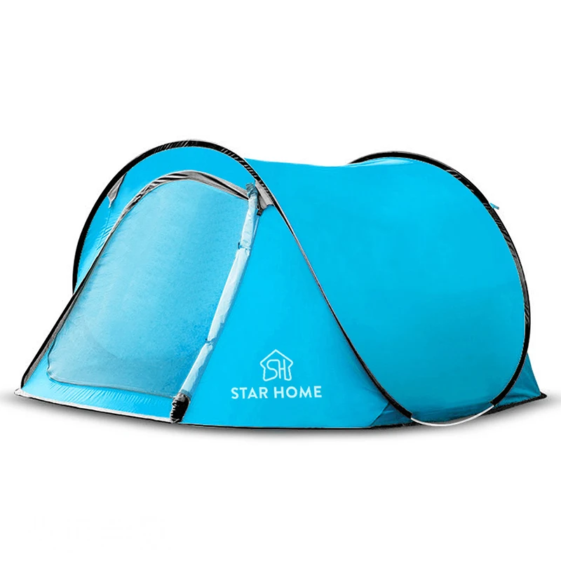 

MOUNTAINS Quick Open Tent 3 Persons Pop Up Tent Automatic Anti UV Tent Camping