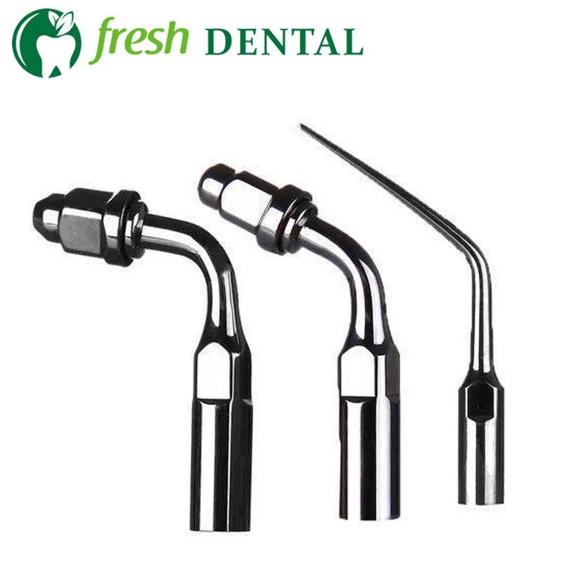 3PCS Dental Endo Tips E1 E2 E3 Ultrasonic Scaler Endo Tips For EMS E1 E2 E3 New Fit EMS