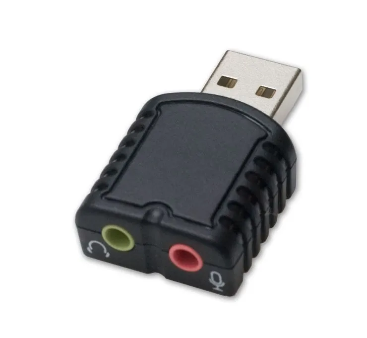 Chielecnal USB внешняя звуковая карта USB2.0 стерео звуковой адаптер аудио интерфейс Tarjeta de Sonido Звуковая карта для настольного компьютера/ноутбука