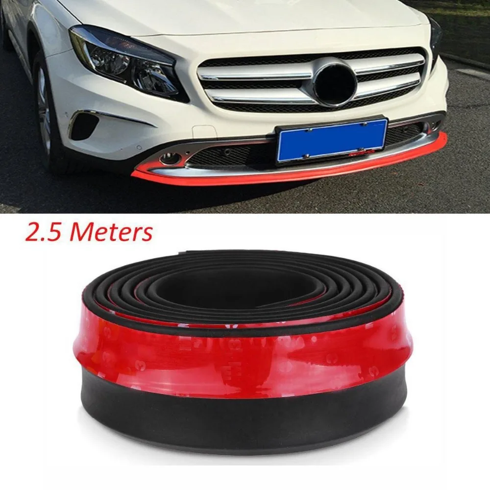 Universal Car Protector Front Bumper Lip Splitter Body Kit Bumpers Valance Chin Accessories High Quality Car