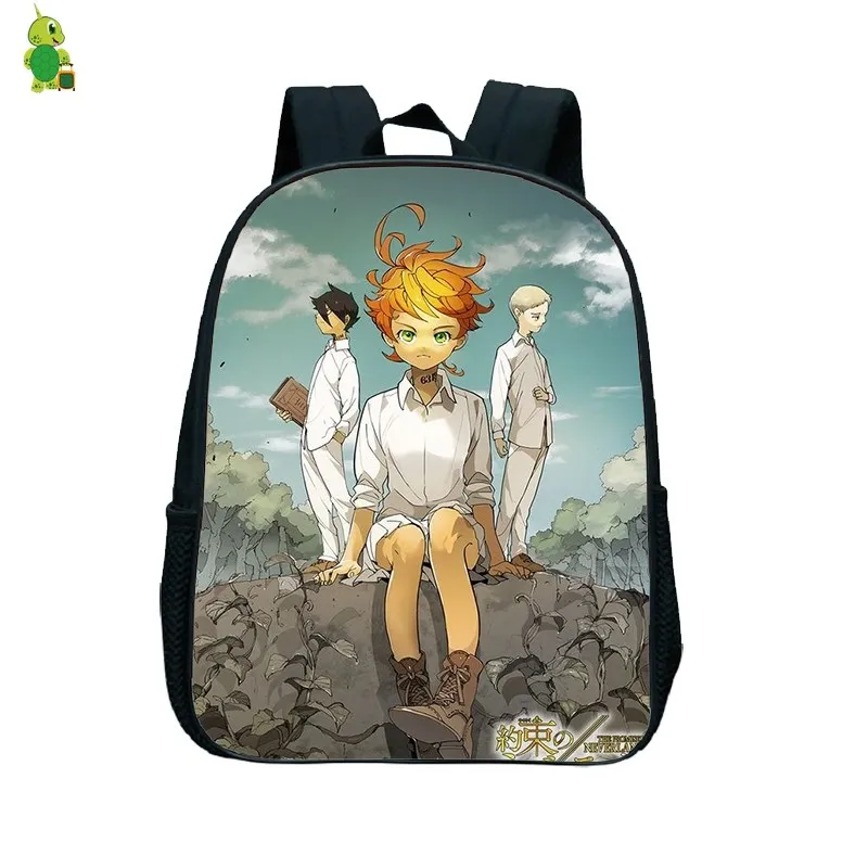 Аниме обещанный Neverland маленький рюкзак, детские школьные сумки для девочек и мальчиков, рюкзак для малышей, рюкзак для детского сада