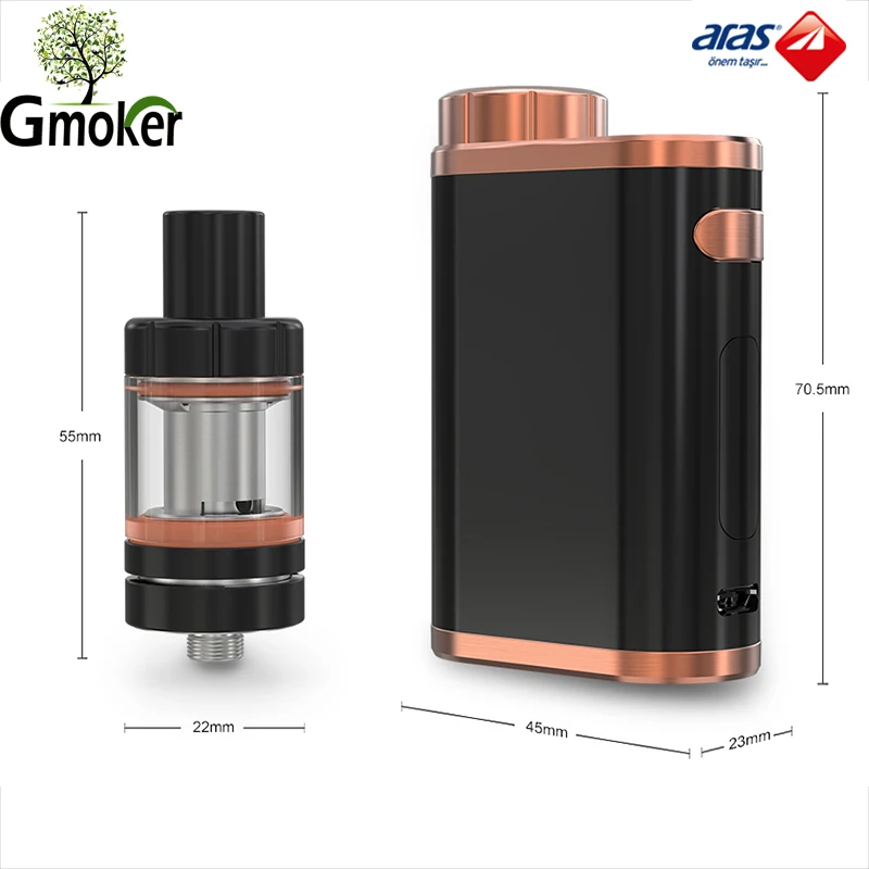 

Ship From Turkey eleaf Istick Pico Kit 75W box 2ml Melo atomizer Electronic cigarette kit vape 18650 smok alien SMOK marshal kit