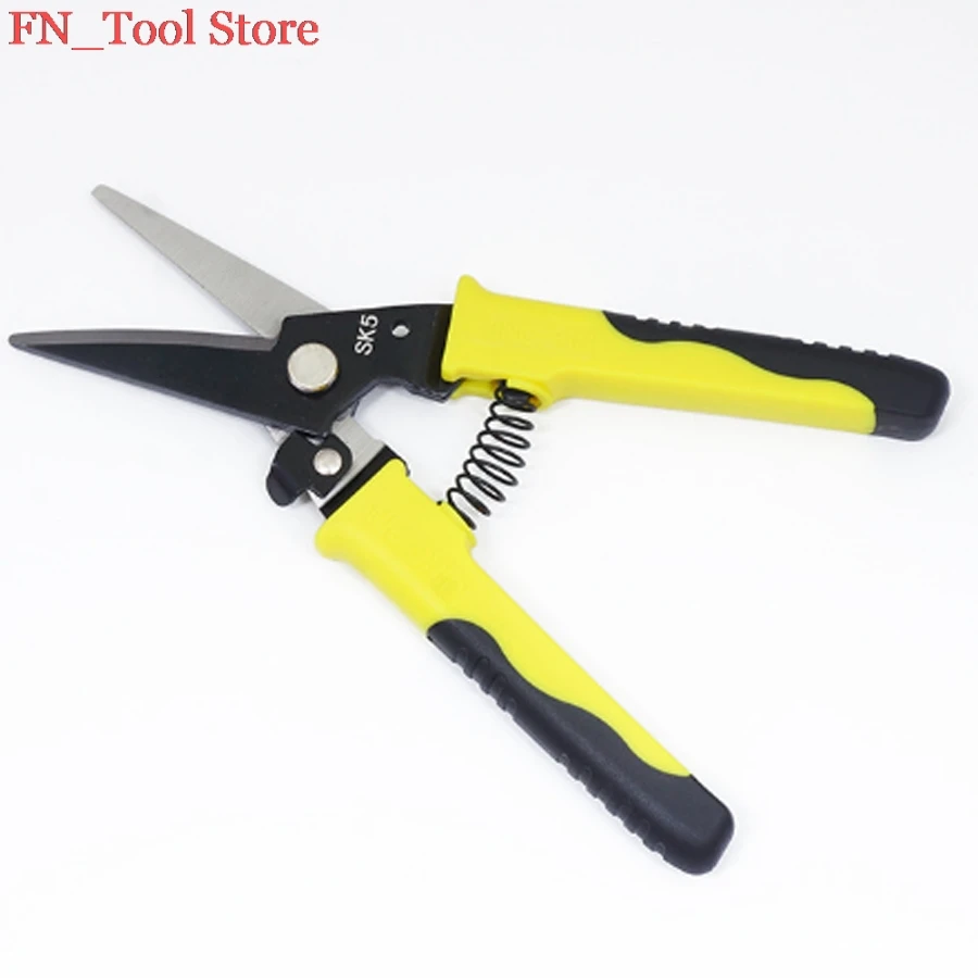 Multifunction Electrician Scissors Slot Cut Tin Snips Sheet Metal