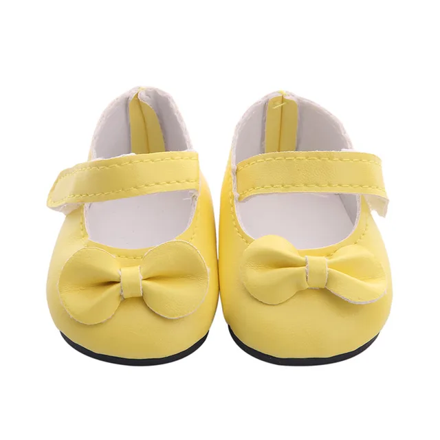 Doll Clothes 1 Set=7 Pcs Doll Clothes Shoes Accessories Fit 18 Inch American & 43 Cm Born Doll Girl`s 6