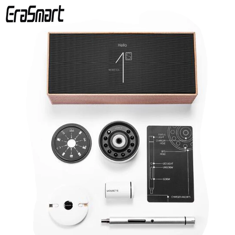 

Wowstick 1s 1/8inch Lithium Cordless Mini Electric Screwdriver with LED Light Charging Dock