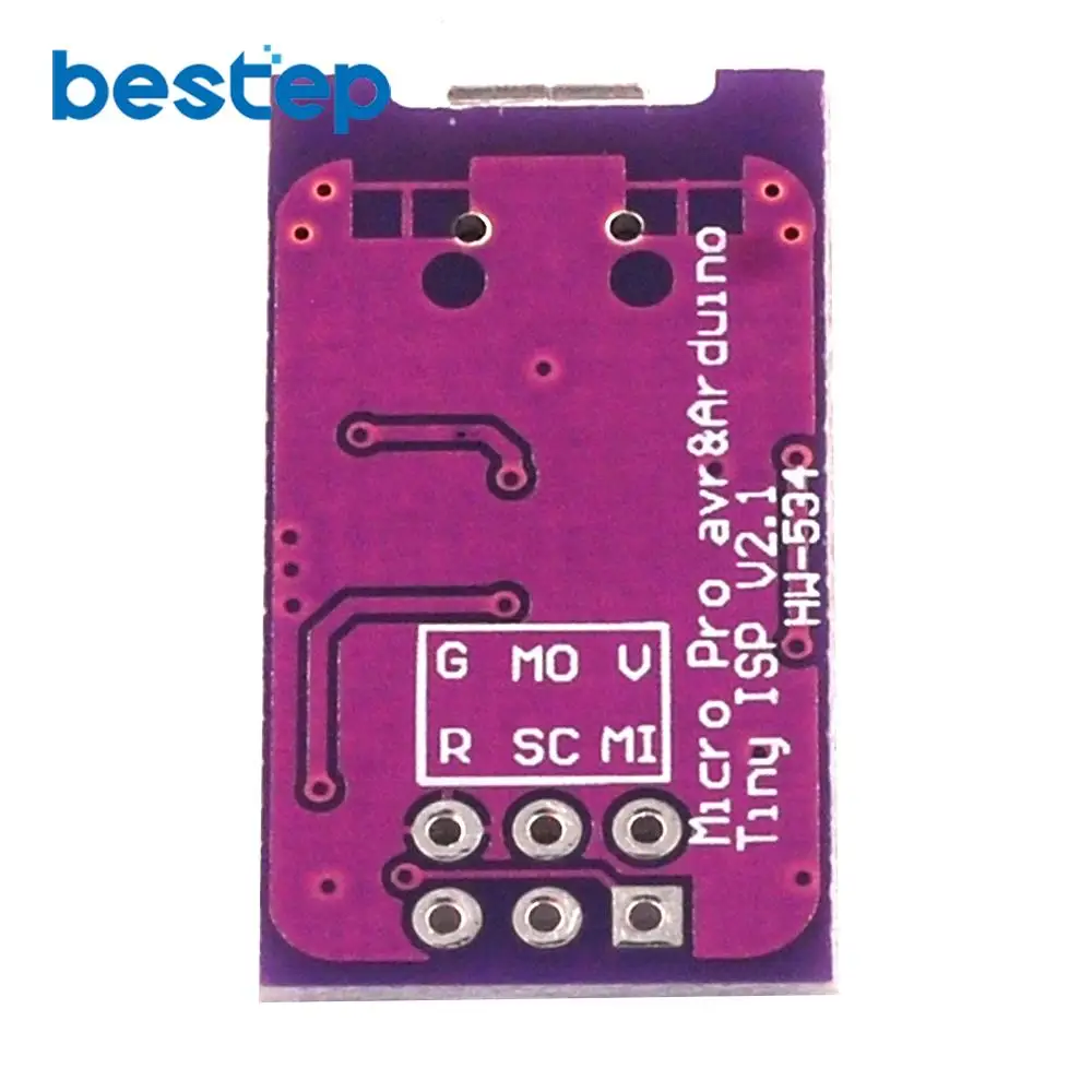 Микро usb 5 в крошечная AVR ISP ATtiny44 USBTinyISP программатор модуль для загрузчик ардуино