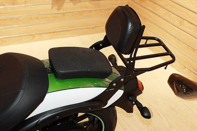 Detachable for 2015-2018 Kawasaki VN650 Vulcan S 650 Sissy Bar Backrest Luggage Rear Rack