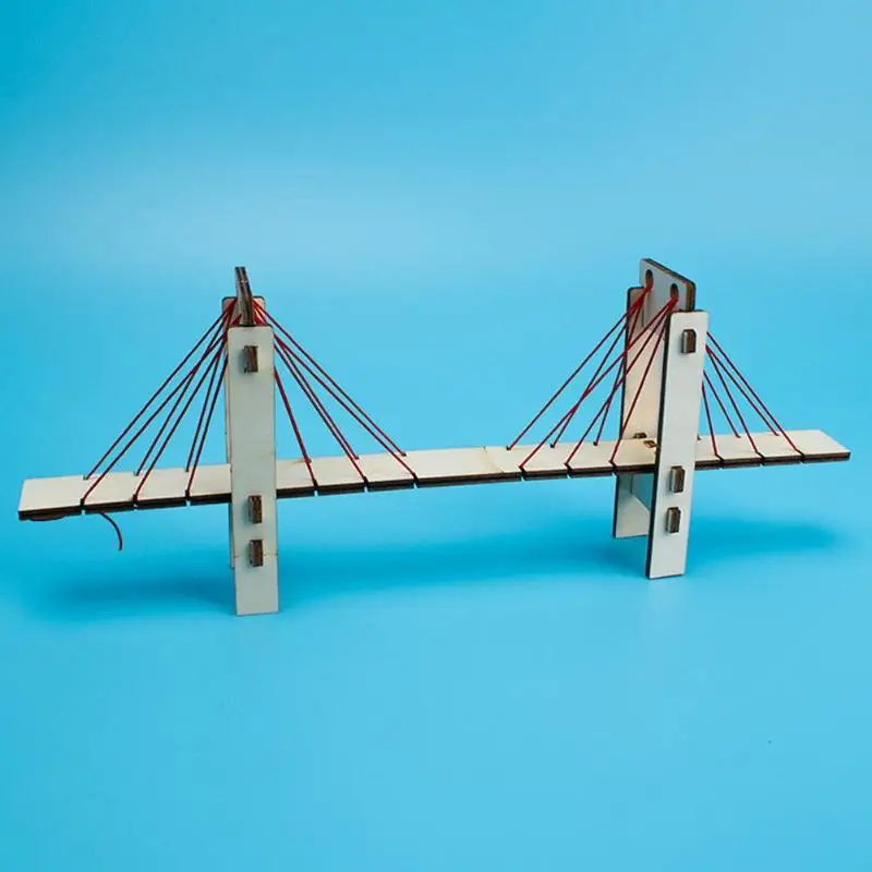 DIY Деревянные мосты для студентов, дети, наука, физика игрушки для экспериментов, подарок, детские развивающие игрушки, delooping, способность к