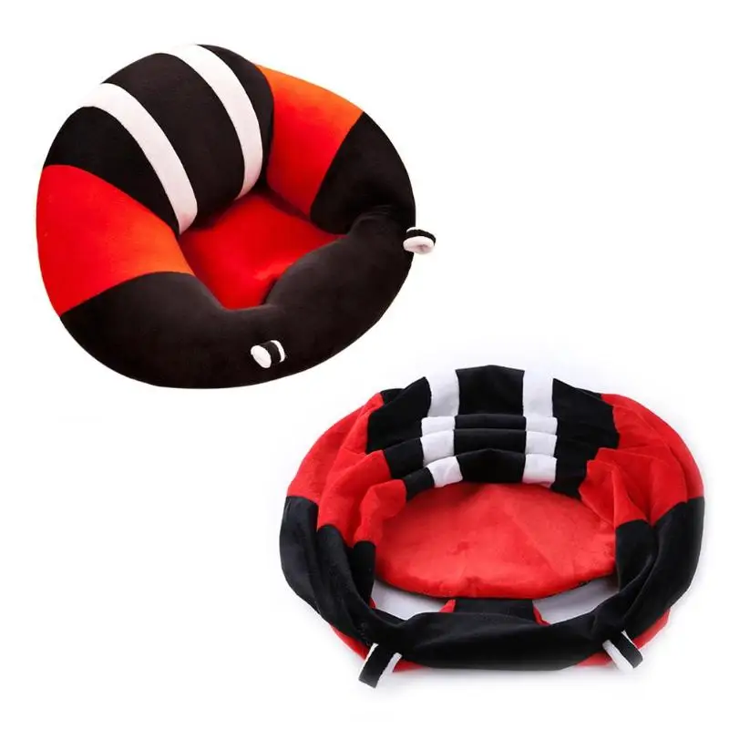 Детское сиденье, плюшевый диван, детское кресло для обучения сидению, удобное сидение для детей 0-12 месяцев, детское кресло - Цвет: E Cover