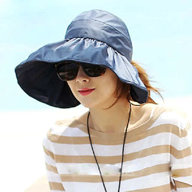 South Korea Imported Foldable Uv Large Brim Empty Top Hat Resort South Korea Imported Foldable Uv Large Brim Empty Top Hat Resort Beach Sun Protection