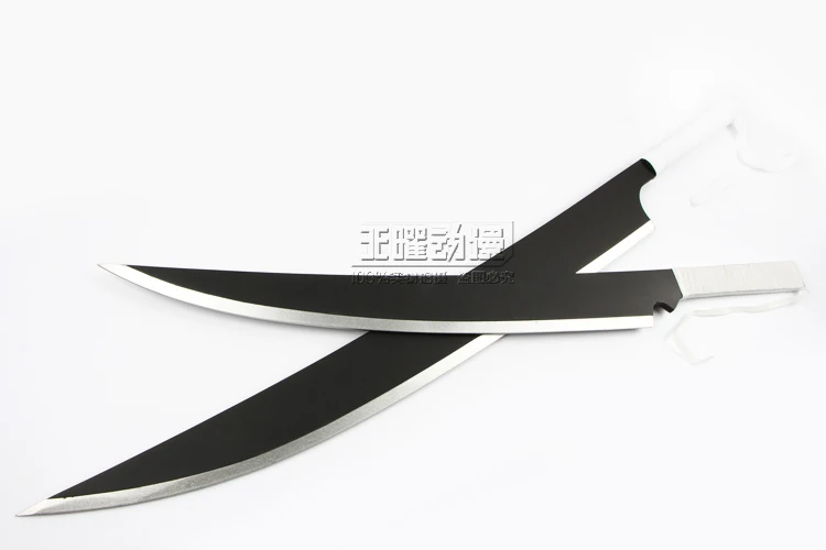 Ichigo Sword Bleach Аниме Dual Wield Blade Zangetsu Kurosaki реквизит для косплея декоративный