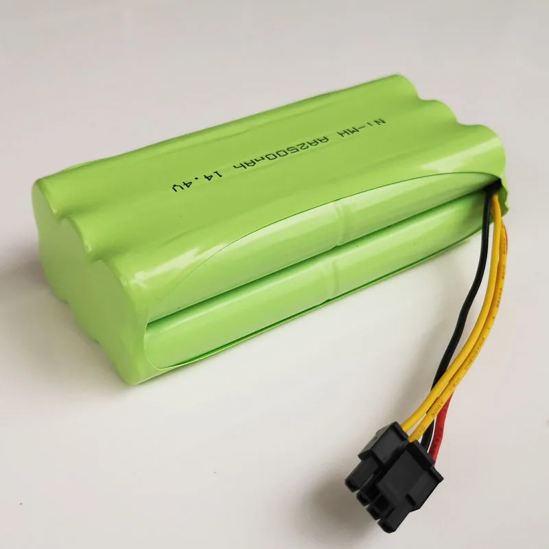 Billig 14,4 V Ni Mh AA akku Pack 2500MAH für Ecovacs Deebot Deepoo X600 ZN605 ZN606 ZN609 Midea Redmond Vakuum reiniger