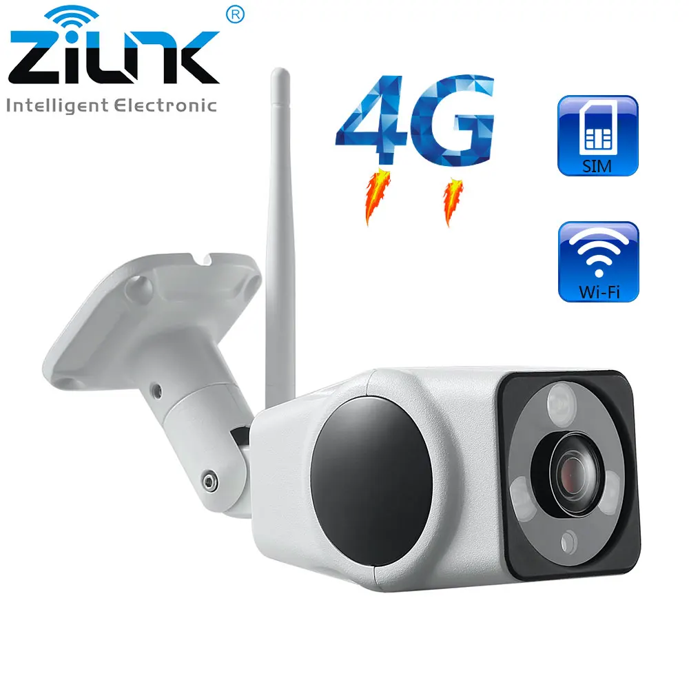 3G 4G Camera Sim Card 2MP 1080P HD Outdoor Wireless Wifi IP Camera 960P