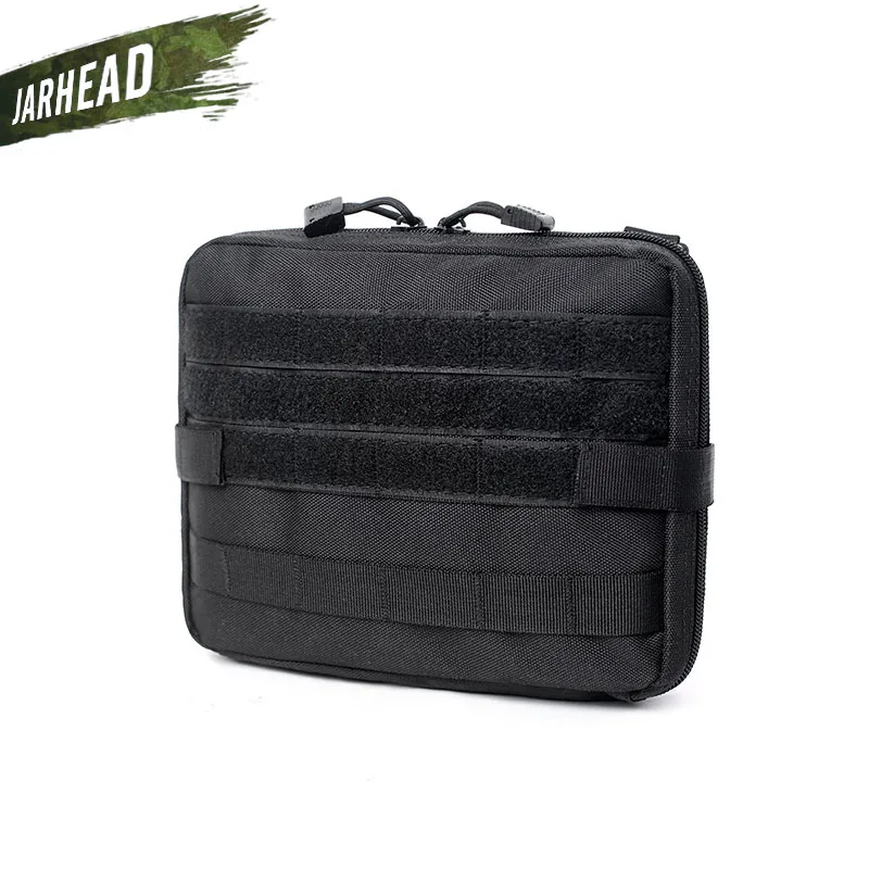 1000D тактическая Сумка Molle нейлоновая черная сумка большой органайзер для