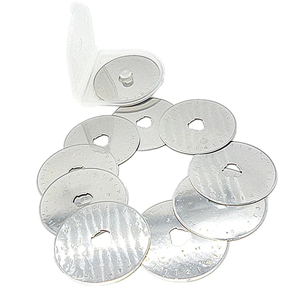 10pcs Sks 7 Steel Rotary Blade 45mm Rotary Cutter Blades Sewing