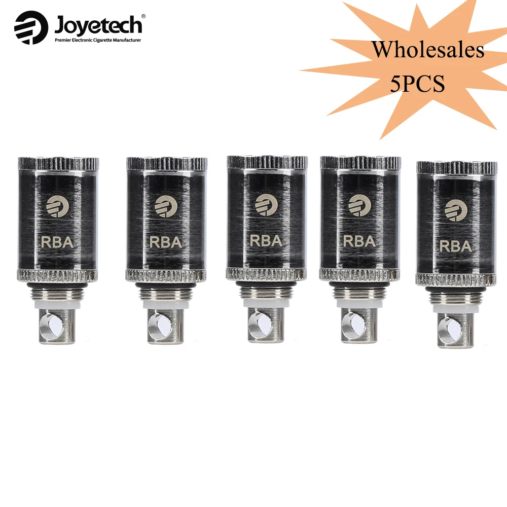 

Clearance 5pcs Original Joyetech Delta 2 RBA Atomizer Head 0.5ohm Rebuildable RBA Head For Delta2 Tank Electronic Cigarette