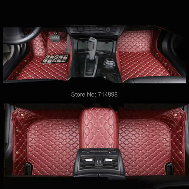 Carnong автомобильный напольный коврик Кожаный Подходит для Honda accord левое колесо