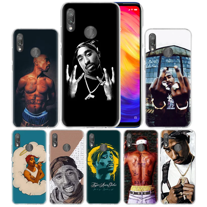 

2Pac Tupac Amaru Shakur Case for Xiaomi Redmi Go Note 7 6 6A Pro S2 5 4X Mi A1 A2 9 Mix 3 5G 8 lite Play F1 Hard PC Phone Cover