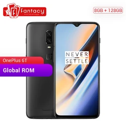 Перейти на Алиэкспресс и купить original oneplus 6t 6 t smartphone in display fingerprint id 8gb 128gb snapdragon 845 6.41дюйм. full screen 19.5:9 20mp oxygenos