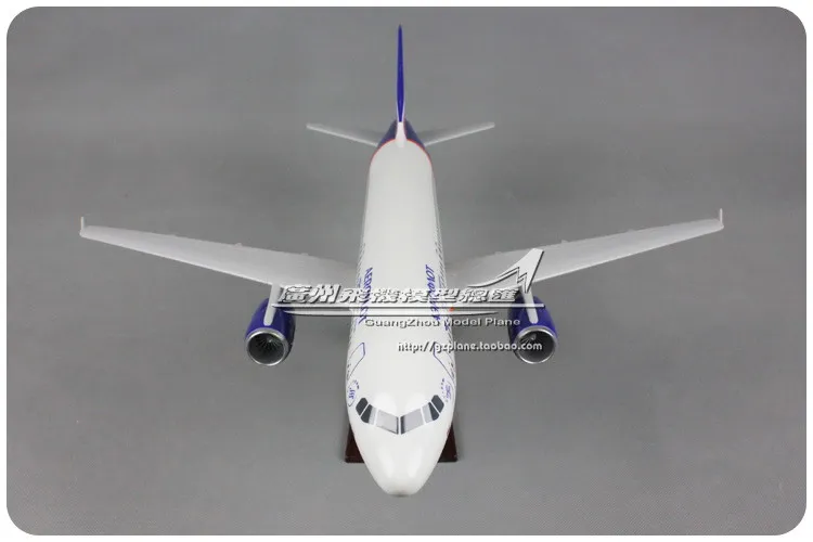 Модель самолета A320 авиакомпании Россия авиалиния декоративная модель Аэрофлота