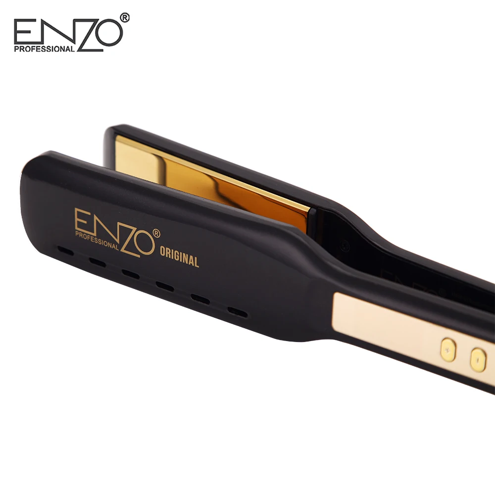 ENZO Salon lcd дисплей выпрямитель для волос chapinha ПРОФЕССИОНАЛЬНЫЙ керамический плоский утюг выпрямитель отрицательных ионов