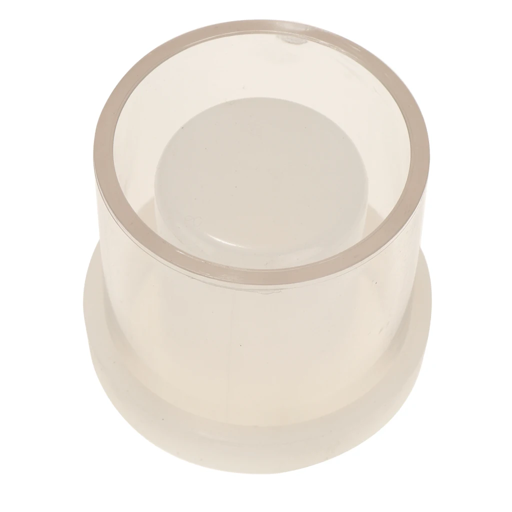 Hollow Cylinder Candle Making Mold Mould for DIY LED Candle Plastic Durable Holder for Handmade Soap and Candle Making 50x50mm