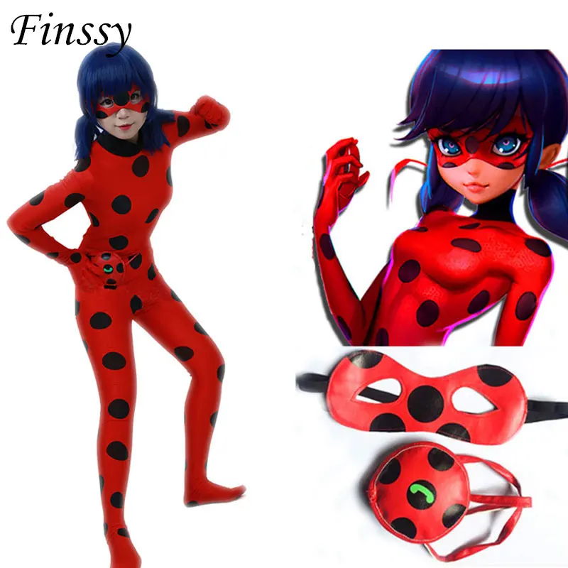 Miraculous Ladybug Costume for Kids Ladybug Girl Romper Costumes