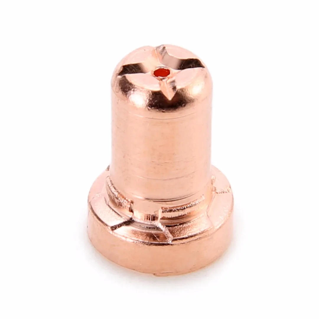 60PCS Copper Air Plasma Cutter Cutting Nozzles Electrode Long Tip Torch Consumable Kits For PT31 LG40 40A Torch Machines