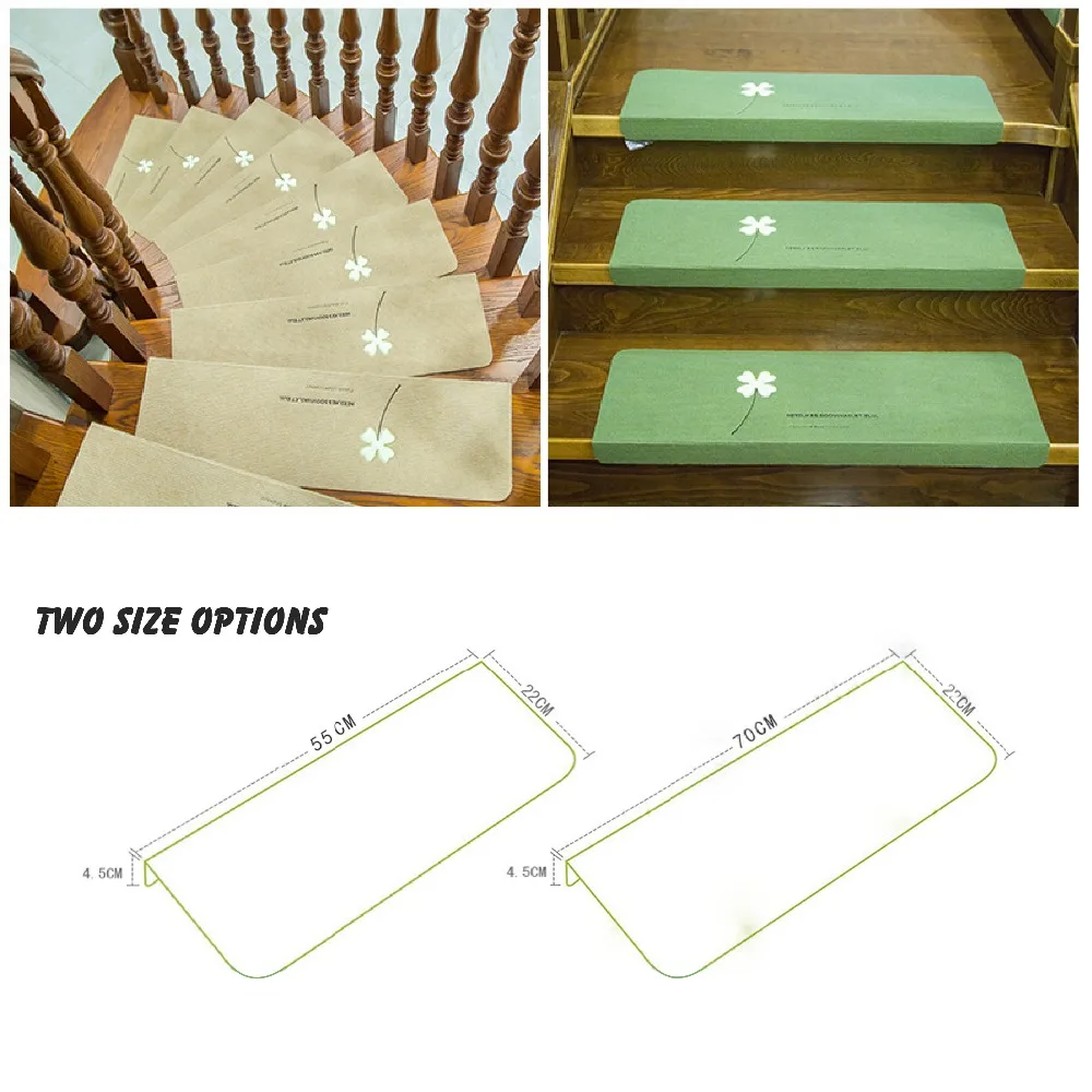 1 шт. самоклеящиеся Противоскользящие коврики для лестницы|staircase carpet|carpet flowercarpet