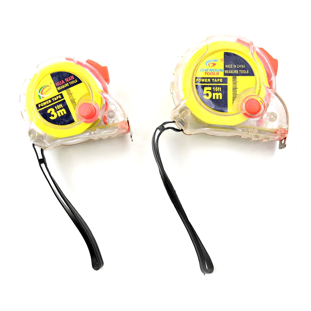 3 /5 Meter Mini Portable Pull Ruler Keychain Color Random New Brand 1pc Easy Retractable Ruler Tape Measure
