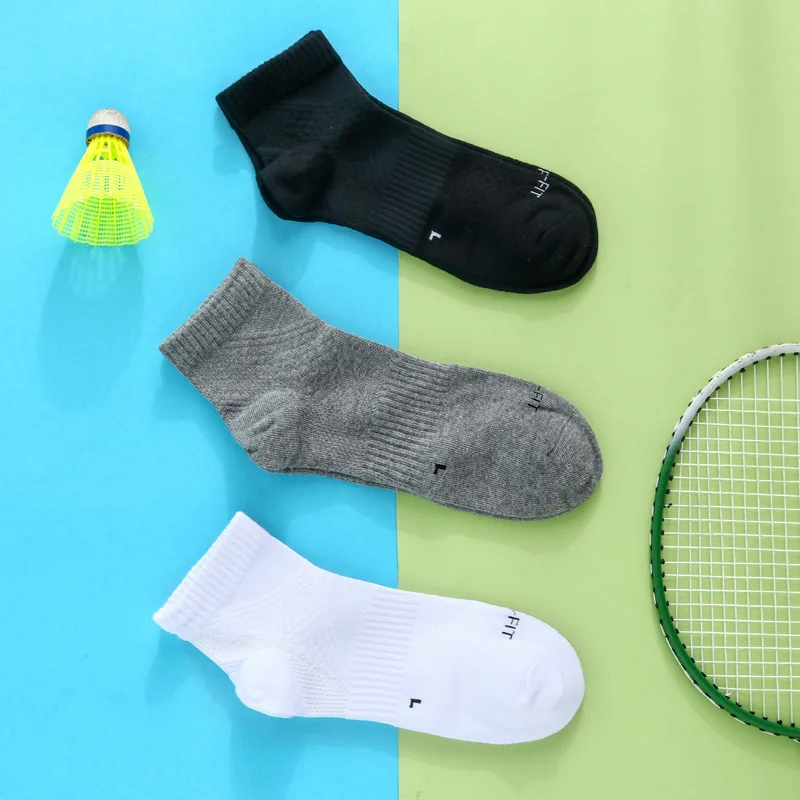 

Hot Sale Unisex Cycling Socks Non-slip Sport Breathable Tennis Badminton Basketball Socks for Outdoor Wicking Bicycle Socks