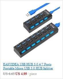 Usb-хаб Combo USB 2,0 концентратор мульти USB Высокоскоростной разветвитель портативный порт 3/6 SD/TF кард-ридер для ноутбука ПК компьютера