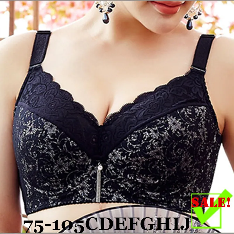 Sutiã Grande Minimizador Peito Plus Size, Push Up Copo Completo