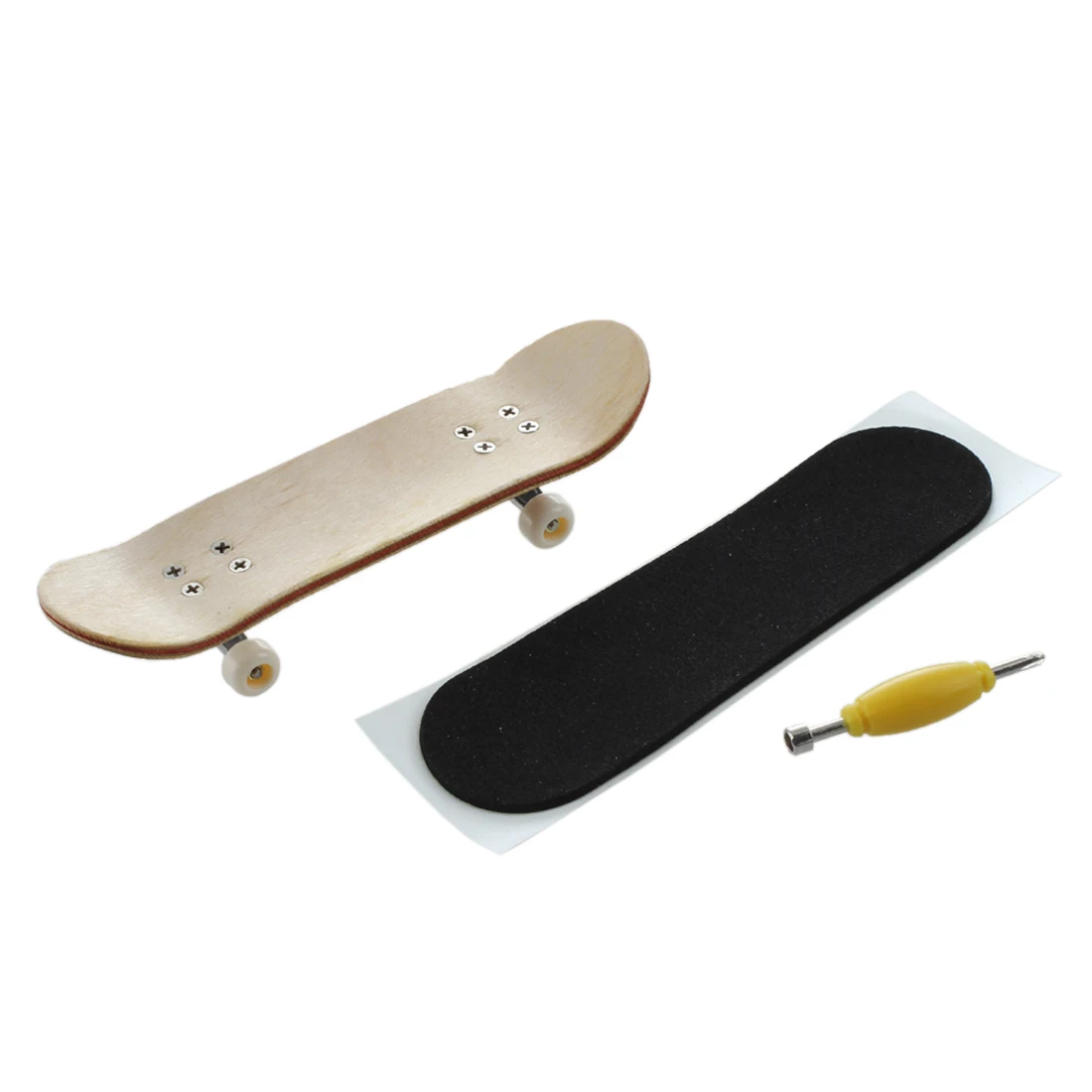 

HT00640 Fingerboard Finger Skate Board + Screwdriver Random Pattern