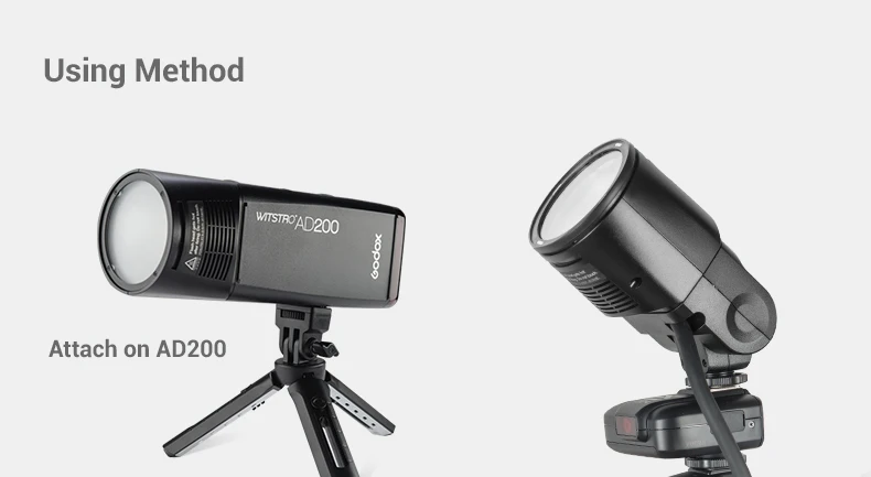 Godox AD200 V1 PRO Glash аксессуар WITSTRO H200R круглая головка вспышки и EC-200 Удлиняющая головка AK-R1 отражатель цветовой температуры