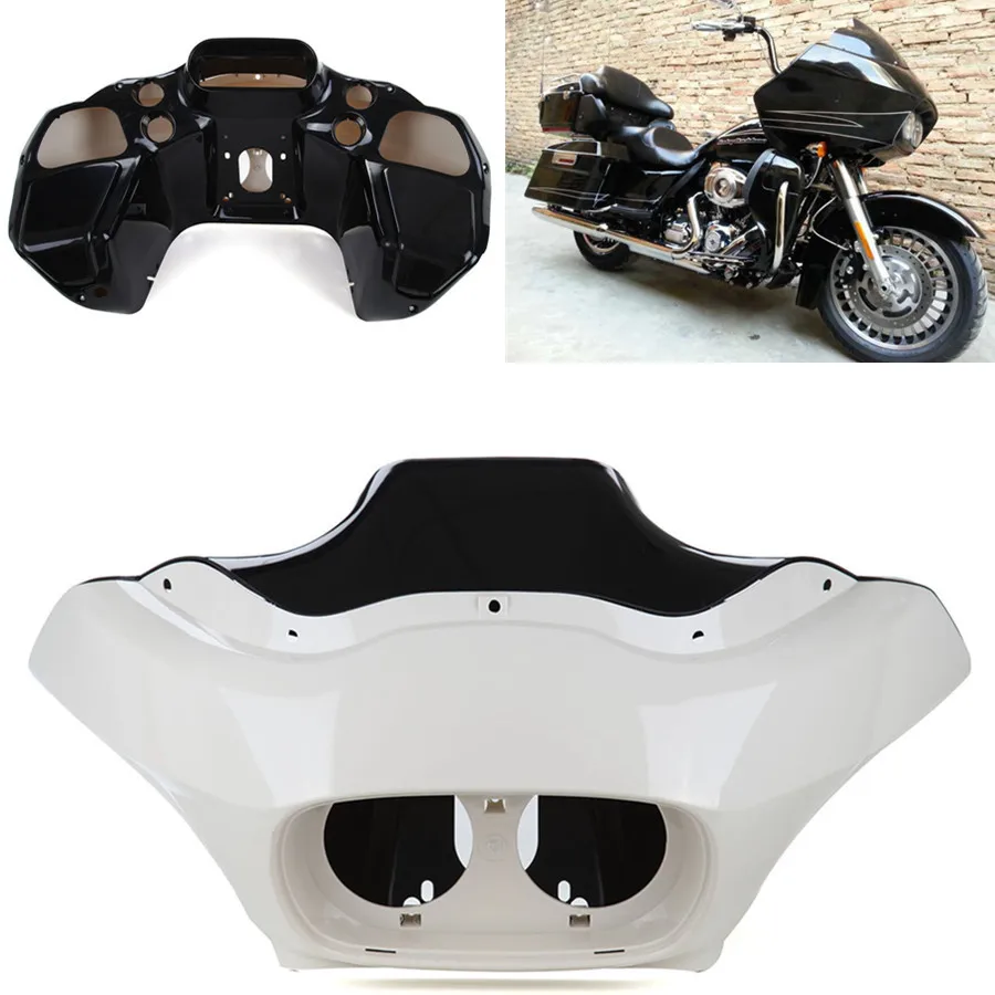 

Unainted Injection ABS Inner&Outer Fairing Fits For Harley Davidson FLTR Road Glide