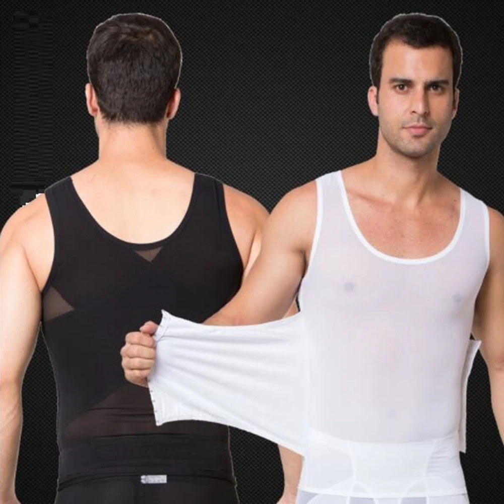 Men's body shaper mesh shapewear for men sauna sweat suit steampunk