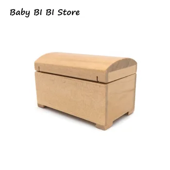 

1:12 Scale Dollhouse Miniature Furniture Handcrafted Wooden Storage Box Treasure Doll House Accessories Kids Gift