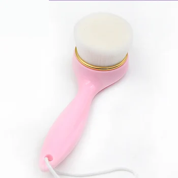

1Pcs Silicone makeup brushes Manual long pole cleansing brush Soft Facial BrushDeep Pore Cleaning Blackhead Removal Face Brushes